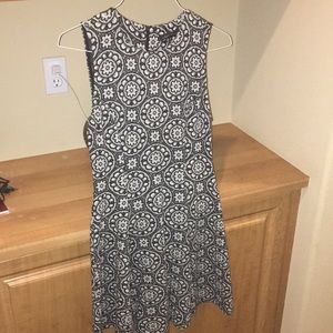 Zara Black And white dress